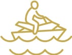 Como esquí acuático, motos de agua y paseos en banana o dona, ideales para quienes buscan diversión y adrenalina en el agua.